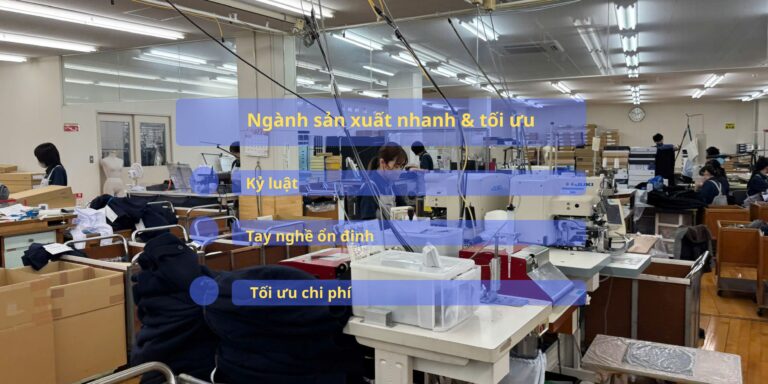 Cung ứng nhân lực ngành sản xuất nhanh & Tối ưu
